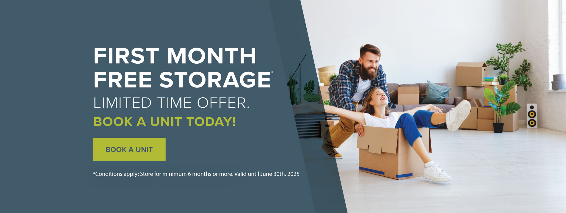 First Month Free Storage